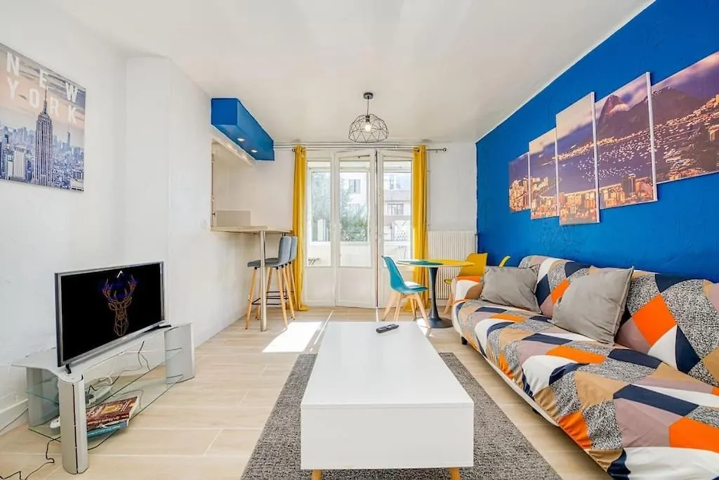 Cocon Chaleureux, 2 Chambres, Wifi Avec Fibre Grenoble 0*,